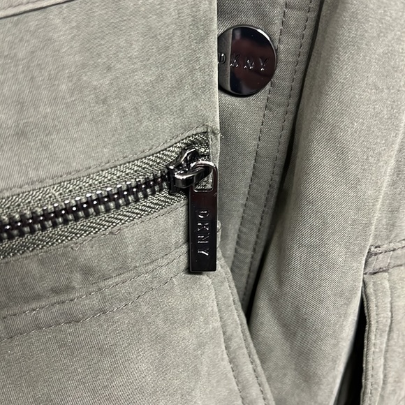 NWT,DKNY Faux-Fur-Trim Hooded Anorak, - Picture 15 of 16